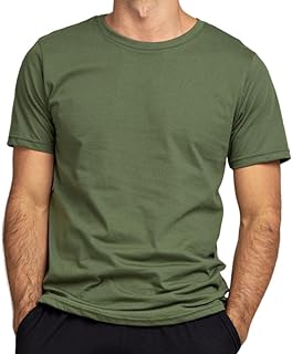 Camiseta Masculina Lisa, Algodão Premium, Universo Básico  