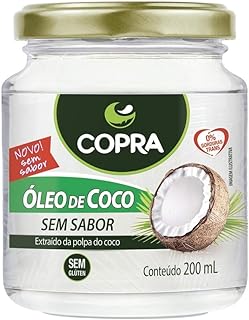 Copra Óleo de Coco sem Sabor, 200 Ml  