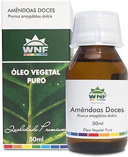 Óleo Vegetal Amendoas 50 ml - Prunus amygdalus dulcis, WNF  