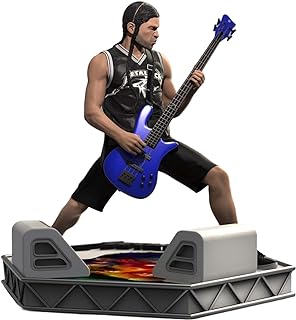 Estátua Robert Trujillo Knucklebonz - Metallica - Rock Iconz Statue  