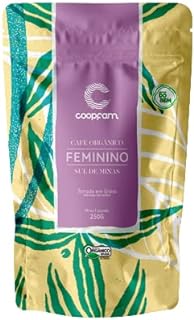 Café Feminino Orgânico em Grãos Coopfam 250g  