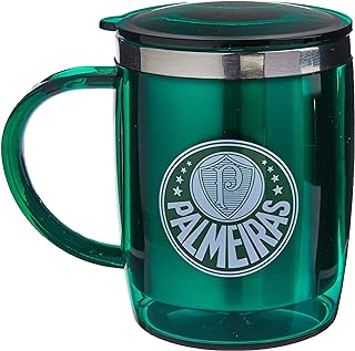 Caneca Termica 450ml - Palmeiras Palmeiras Verde  