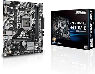 Placa-Mãe Asus Prime H410M-E Intel LGA 1200 mATX DDR4-90MB13H0-C1BAY0  