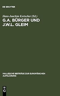 G.A. Bürger Und J.W.L. Gleim: 3  