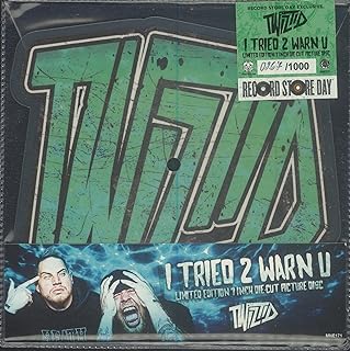 Twiztid - I Tried 2 Warn U (RSD 2022 Die Cut Picture Disc 7" Single)  