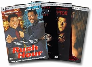 Full Force New Line Platinum Series DVD 4-Pack (Blade/Rush Hour/The Corruptor/Spawn)  