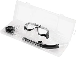 Kit Máscara e Snorkel Seasub Prata/Transparente-Preto  