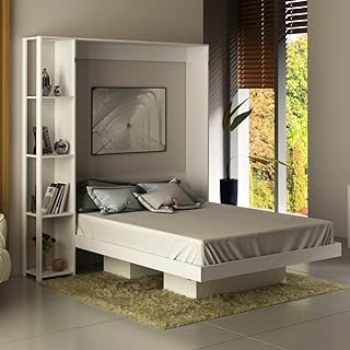 Cama Articulada de Casal 4 Prateleiras 2 Nichos 178,5x193cm CM8014 Tecnomobili  