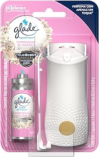 Glade Aromatizador de Ambiente Toque de Frescor Aparelho + Refil Lembranças de Infância 12ml  