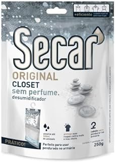 Anti Mofo Secar Original Closet 6x250g (Sem Perfume)  