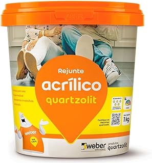 REJUNTE ACRILICO MARFIM QUARTZOLIT - 1KG  