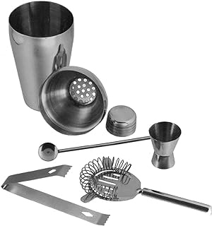 Kit Bar Coqueteleira Profissional Aço Inox 550ml Caipirinha  