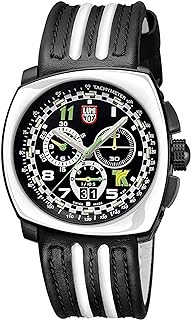 Luminox XL.1143 Men's Tony Kanaan Black and White Dial Strap Watch  