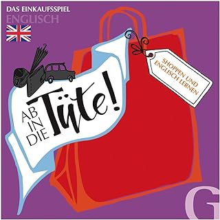 Ab in die Tüte! Shoppen und Englisch lernen: Das Einkaufspiel/Sprachspiel  