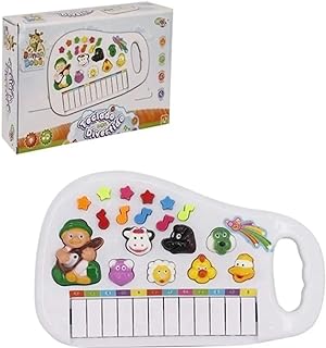 WELL KIDS Teclado Baby Fazendinha, Wellmix, Multicor  