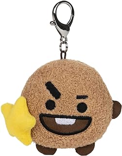 GUND Line Friends BT21 3 Inch Bumble Buddy Plush Clip | Shooky  