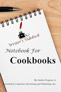 Writer's Sidekick Notebook for Cookbooks  