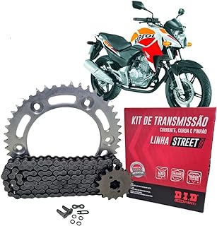 Kit Transmissão Relação Did C/Retentor CB 300R - 37/13T (520V-110ZB)  