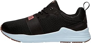 Tênis Puma Wired Run BDP Feminino Preto e Rosa  