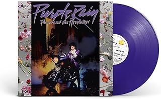 Prince Music - Purple Rain Album on Exclusive Limited Edition Purple Colored Vinyl LP Record  