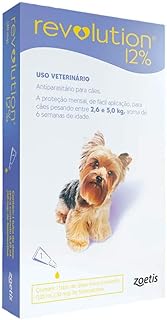 Antipulgas Revolution para Cães de 2,6 a 5 kg  