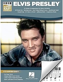 Elvis Presley - Super Easy Piano Songbook with Lyrics  