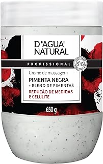 Creme Massagem Pimenta Negra Termoativo Natural Reduz Medida  