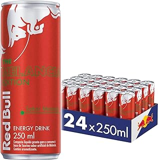 Energético Red Bull Energy Drink, Melancia, 250 ml (24 latas)  