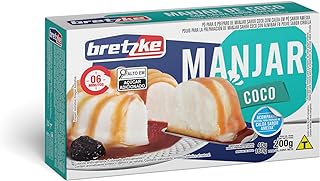 Bretzke Manjar de Coco com Calda de Ameixa 200g   Bretzke Manjar de Coco com Calda de Ameixa 200g