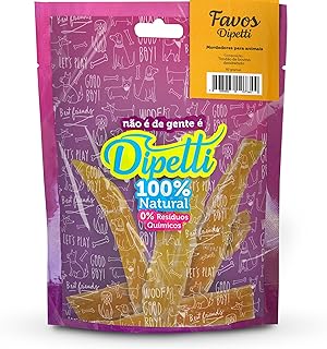 Mordedor Natural para cães Favos - 80g Tendão Dipetti  