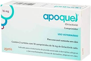 Apoquel 16Mg, 20Compr Zoetis Para Cães  