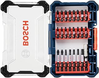 Kit de brocas BOSCH SDMS24, com estojo de transporte, 24 peças  